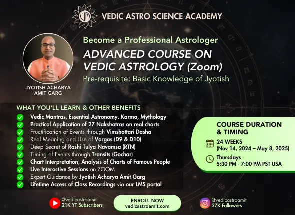 Advanced Vedic Astrology